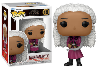 Funko Pop! Baela Targaryen House of the Dragon 19 Vinyl Figure in PopShield Protector