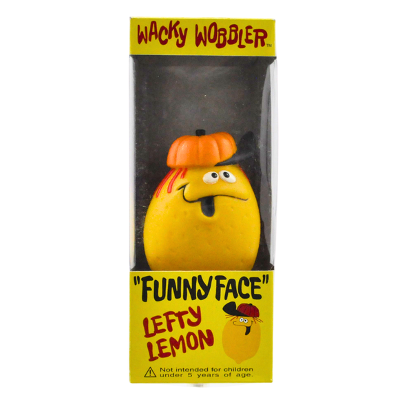 ビンテージ Pillsbury Funny Face Lefty Lemon Funko Wacky Wobbler Lefty Lemon Funny Face – 7 Bucks a Pop