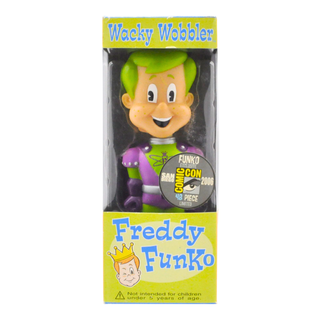 Funko Wacky Wobbler Atomic Freddy (Green & Purple) - 2006 SDCC Exclusive /48 pcs