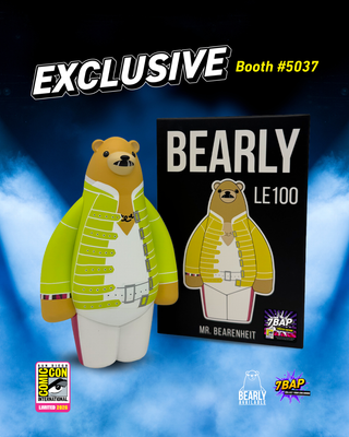 *Pre-Sale for On-Site Pickup* Mr. Bearenheit Figure by Bearly - SDCC 7BAP Exclusive Limited Edition /100 made
