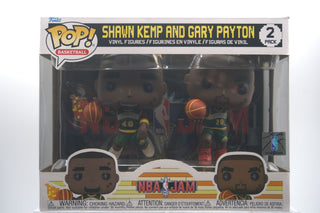 * Funko Pop! Shawn Kemp and Gary Payton 8-Bit, Basketball 2-Pack Vinyl Figure