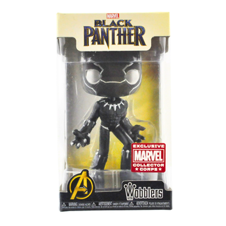 Funko Wacky Wobbler Black Panther - Marvel Collectors Corps Exclusive