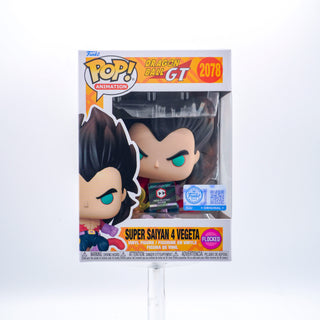 * Funko Pop! Super Saiyan 4 Vegeta (Flocked, Dragon Ball GT) 2078 – Funko Special Edition Exclusive