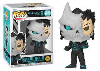Funko Pop! Kaiju No. 8, Broken Mask, Kaiju No. 8 2079 Chase Vinyl Figure in PopShield Protector