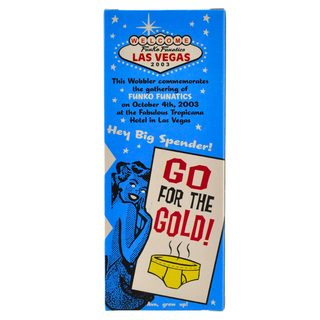 Funko Wacky Wobbler Vegas Freddy (Clear Gem)