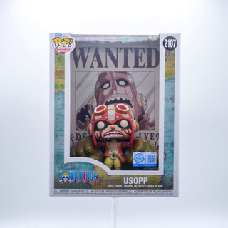 * Funko Pop! Usopp Wanted Poster 2107 – Funko Special Edition Exclusive Vinyl Figure