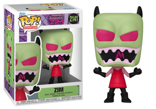 Funko Pop! Zim, Invader Zim 2141 Vinyl Figure in PopShield Protector