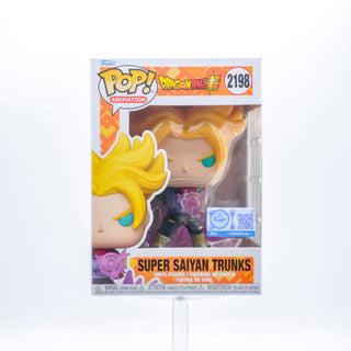 * Funko Pop! Super Saiyan Trunks, Dragon Ball Super 2198 – Funko Special Edition Exclusive Vinyl Figure in PopShield Protector