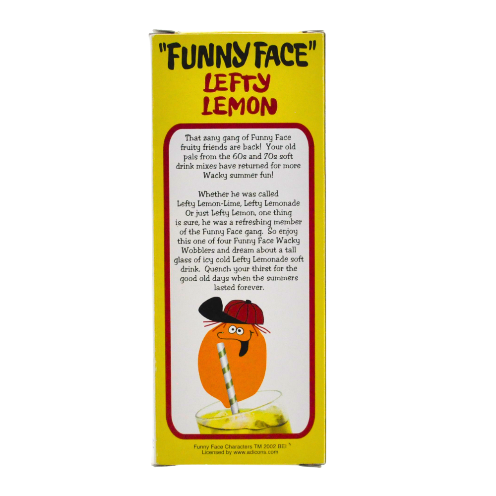 Funko Wacky Wobbler Lefty Lemon Funny Face – 7 Bucks a Pop Funko Wacky Wobbler Lefty Lemon Funny Face – 7 Bucks a Pop