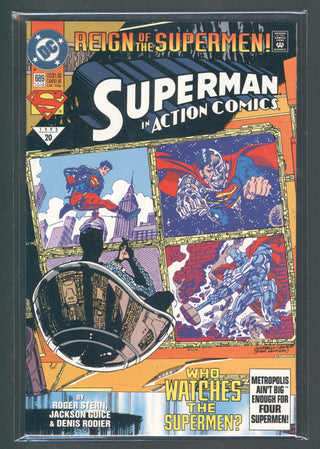 7BAP Uncirculated - Action Comics feat Superman #689 (1993)