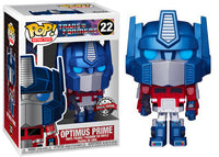 Optimus Prime (Metallic, Transformers, Retro Toys) 22 - Special Edition Exclusive  [Damaged: 6/10]