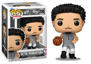 Funko Pop! Victor Wembanyama, San Antonio Spurs, NBA 230 Vinyl Figure in PopShield Protector
