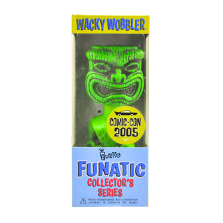 Funko Wacky Wobbler Freaky Tiki (Green) - 2005 SDCC Exclusive