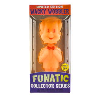 Funko Wacky Wobbler Freddy Tux (Orange, Glow in the Dark) Very Rare