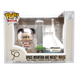 * Funko Pop! Space Mountain and Mickey Mouse (Town) 28 – Amazon Exclusive