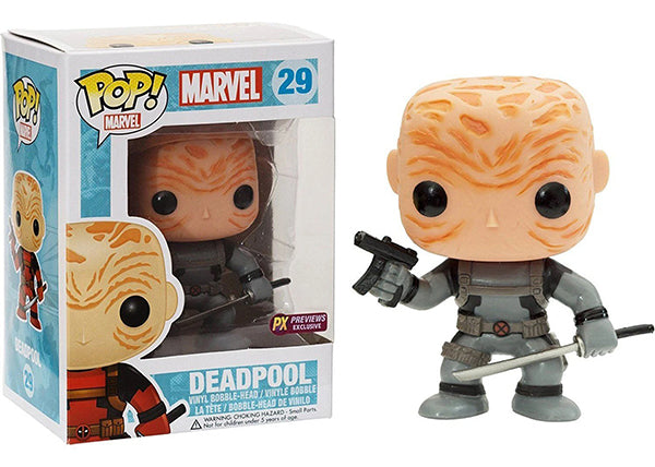 Deadpool (Unmasked, Grey, X-Force) 29 - Previews Exclusive  [Damaged: 6.5/10]  **Sticker Peeling**