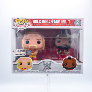* Funko Pop! Hulk Hogan & Mr. T (WWE) 2-Pack – Amazon Exclusive