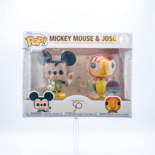 * Funko Pop! Mickey Mouse & José 2-Pack – Disney Exclusive Vinyl Figure