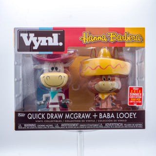 * Funko Vynl. Quick Draw McGraw + Baba Looey Hanna-Barbera – 2018 Summer Convention Exclusive /3500 Made