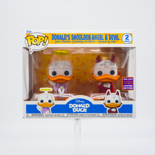 * Funko Pop! Donald's Shoulder Angel & Devil 2-Pack – 2022 Wondrous Convention Exclusive