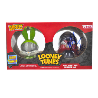 * Mike Becker Signed Dorbz – Bugs Bunny (Jester) & Yosemite Sam (Knight) 2-Pack – 2017 SDCC Exclusive /2700 Made