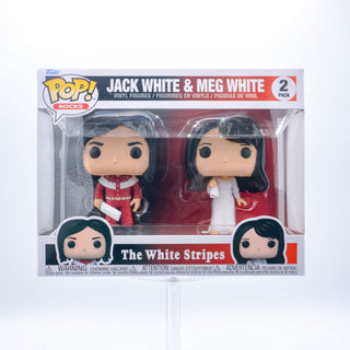 * Funko Pop! Jack White & Meg White (The White Stripes) 2-Pack