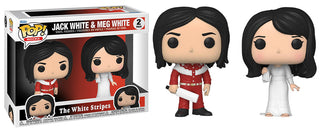 Jack White & Meg White (The White Stripes) 2-pk