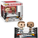 John Cena & The Rock (Ring, WWE) 2-pk  [Damaged: 7/10]