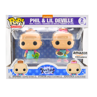 * Funko Pop! Phil & Lil Deville (Rugrats) 2-Pack – Amazon Exclusive