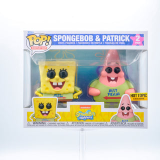 * Funko Pop! Spongebob & Patrick (Best Friends Shirts) 2-Pack – Hot Topic Exclusive