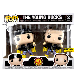 * Funko Pop! The Young Bucks (Purple & Gold, Bullet Club) 2-pk – Hot Topic Exclusive