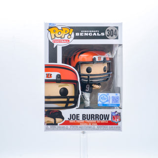 * Funko Pop! Joe Burrow (Cincinnati Bengals, NFL) 304 Vinyl Figure in PopShield Protector