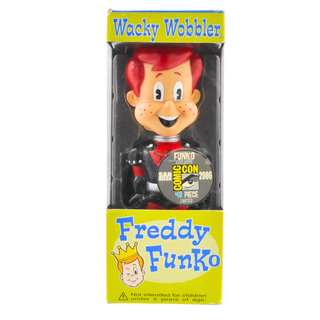 Funko Wacky Wobbler Atomic Freddy (Red & Black) - 2006 SDCC Exclusive /48 pcs