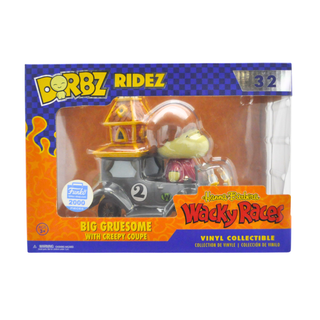 * Funko Dorbz Ridez Big Gruesome with Creepy Coupe (Wacky Races) 32 – Funko Shop Exclusive /2000 Made