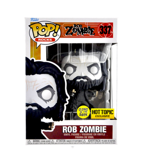 * Funko Pop! Rob Zombie (Glow in the Dark, Rocks) 337 – Hot Topic Exclusive