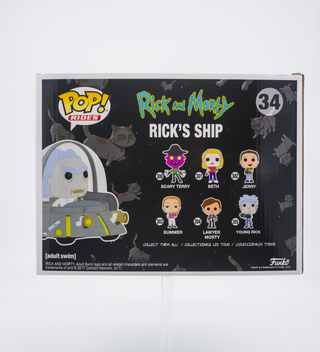 * Funko Pop! Rick's Ship Rides, Rick & Morty 34 – Hot Topic Exclusive