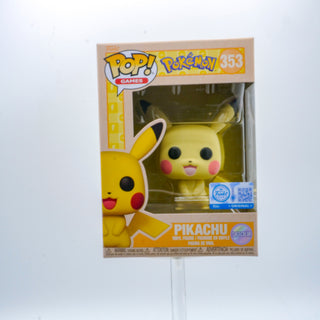 * Funko Pop! Pikachu Soft Color, Pokémon 353 – Funko Special Edition Exclusive Vinyl Figure in PopShield Protector