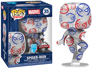 Funko Pop! Spider-Man, Artist Series, Sealed Stack 35 - Special Edition Exclusive