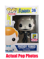 Freddy Funko (Jack Skellington, Glitter) 36 - 2015 SDCC Exclusive /24 Made [Condition: 8/10]