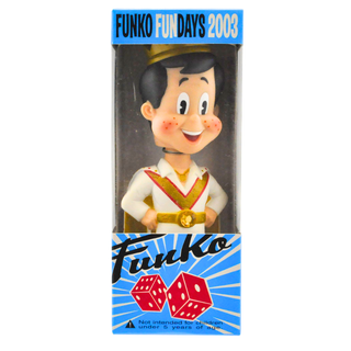 Funko Wacky Wobbler Vegas Freddy (Yellow Gem)