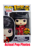 Elvira (Mistress of the Dark, Red Dress) 375 - Funkoween Exclusive /1500 made  [Condition: 7/10] **Signed by Cassandra Peterson**