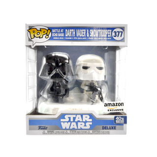 * Funko Pop! Battle at Echo Base: Darth Vader & Snowtrooper Deluxe 377 – Amazon Exclusive