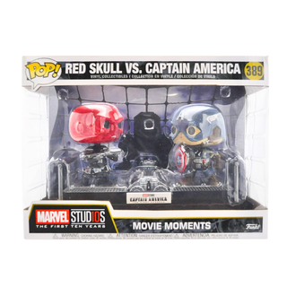 * Funko Pop! Red Skull vs Captain America Movie Moments 389