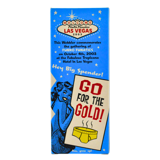 Funko Wacky Wobbler Vegas Freddy (Yellow Gem)