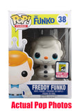 Freddy Funko (Olaf, Glitter) 38 - 2015 SDCC Exclusive /24 Made [Condition: 7.5/10]