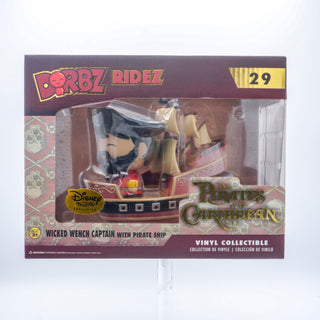 * Funko Pop! Dorbz Ridez Wicked Wench Captain with Pirate Ship (Pirates of the Caribbean) 29 – Disney Treasures Exclusive