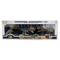 * Therizinosaurus, Giganotosaurus, T.Rex 3-pk (Jurassic World Dominion)