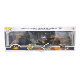 * Funko Pop! Therizinosaurus, Giganotosaurus, T.Rex 3-Pack Jurassic World Dominion