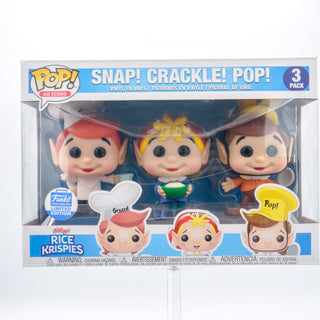 * Funko Pop! Snap! Crackle! Pop! Ad Icons 3-Pack – Funko Shop Exclusive Vinyl Figure