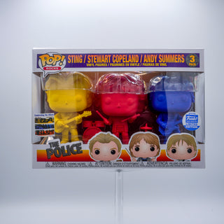 * Funko Pop! Sting, Stewart Copeland & Andy Summers The Police 3-Pack – Funko Shop Exclusive
